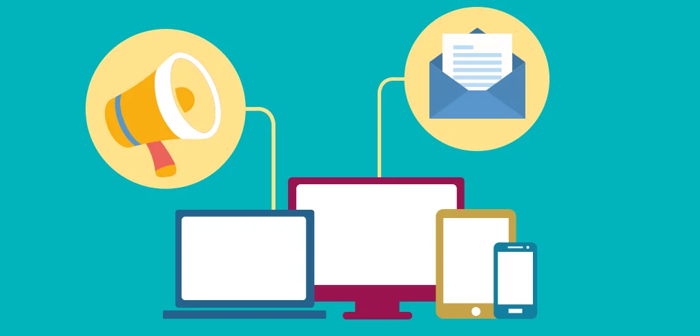 Coherencia de marca entre el sitio web, el email y las redes sociales
